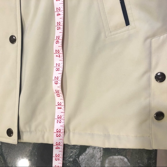 Liz Claiborne Hoodie Pockets Zip Snaps Jacket Coat Mint Green Size XL - Picture 12 of 15